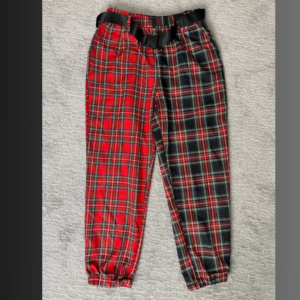Almost Famous Plaid Jogger Pants